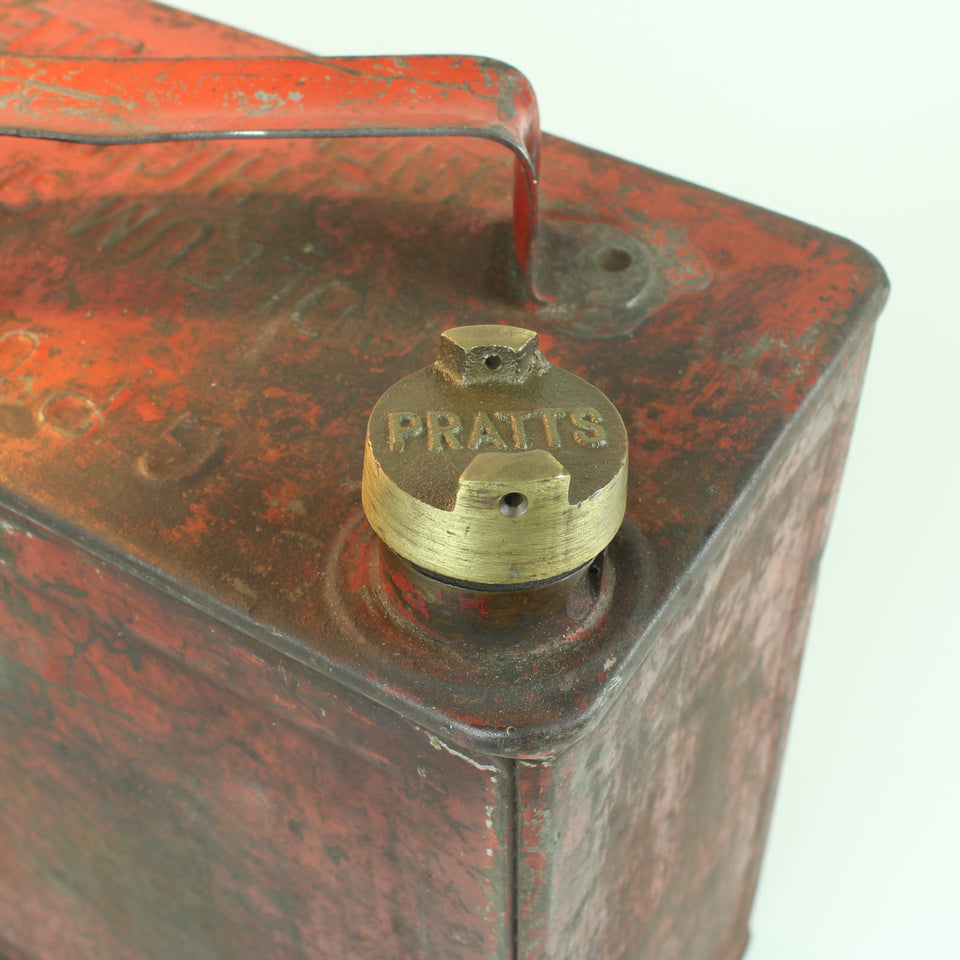 Vintage Pratt's Oil Can Light